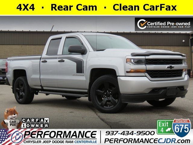 Pre Owned 2016 Chevrolet Silverado 1500 Custom 4d Double Cab In